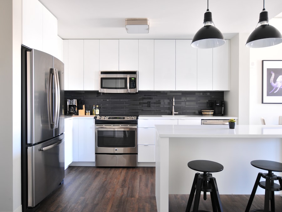 Kitchen and rear addition, Oak Park bungalow
