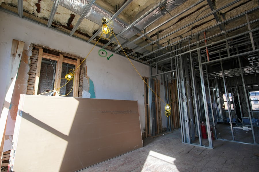 Fire separation and insulation between the new unit and the house